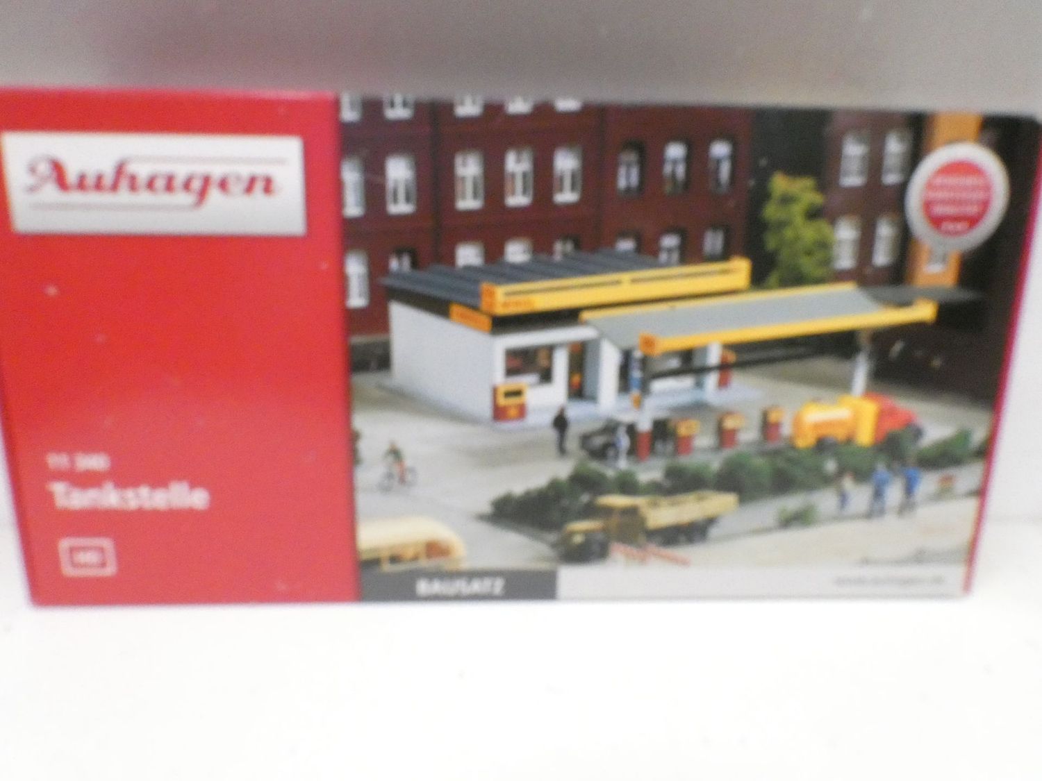Tankstelle Bausatz H0 von Auhagen