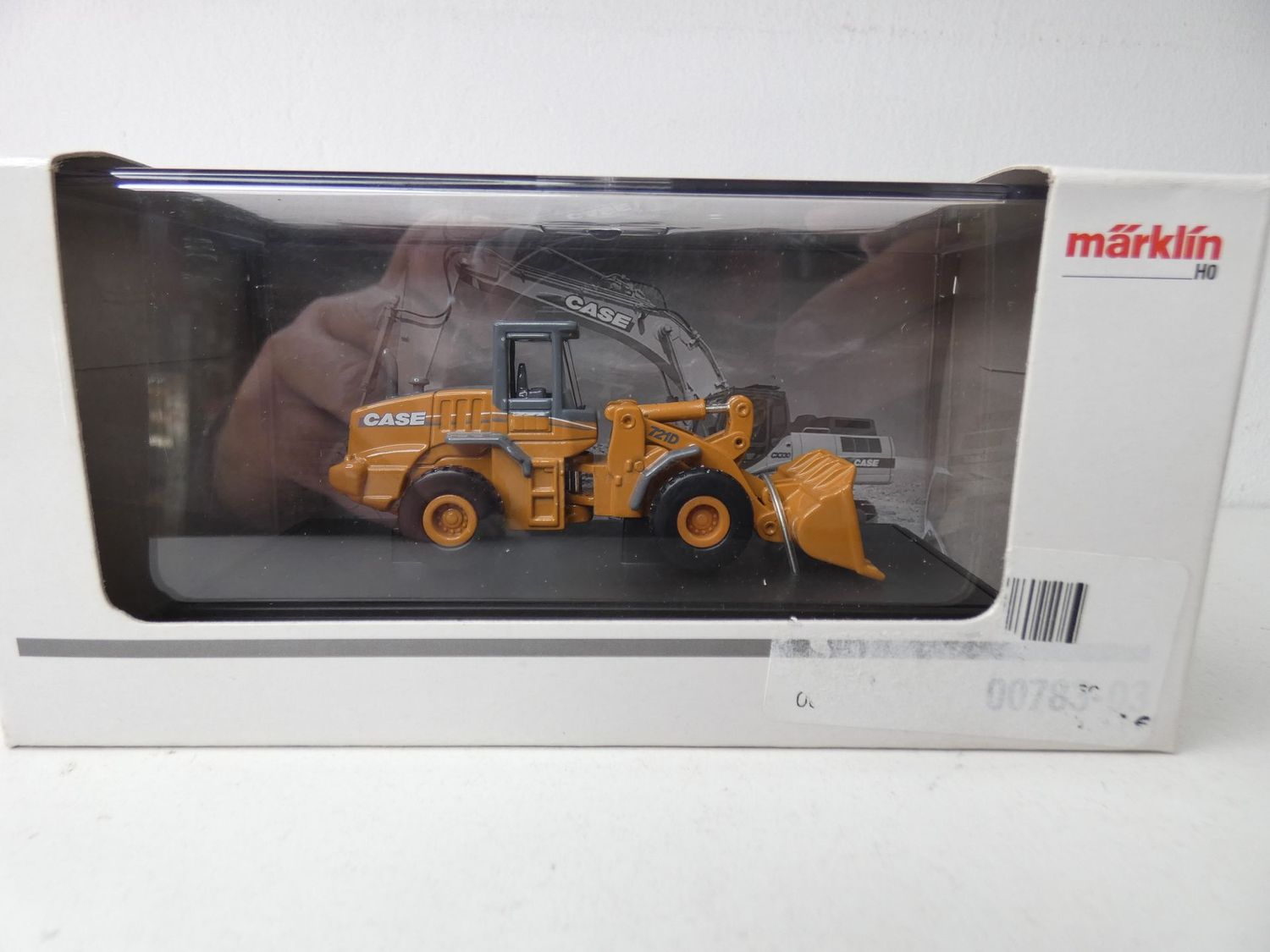 Case 721D Radlader von Märklin H0 in PC Box