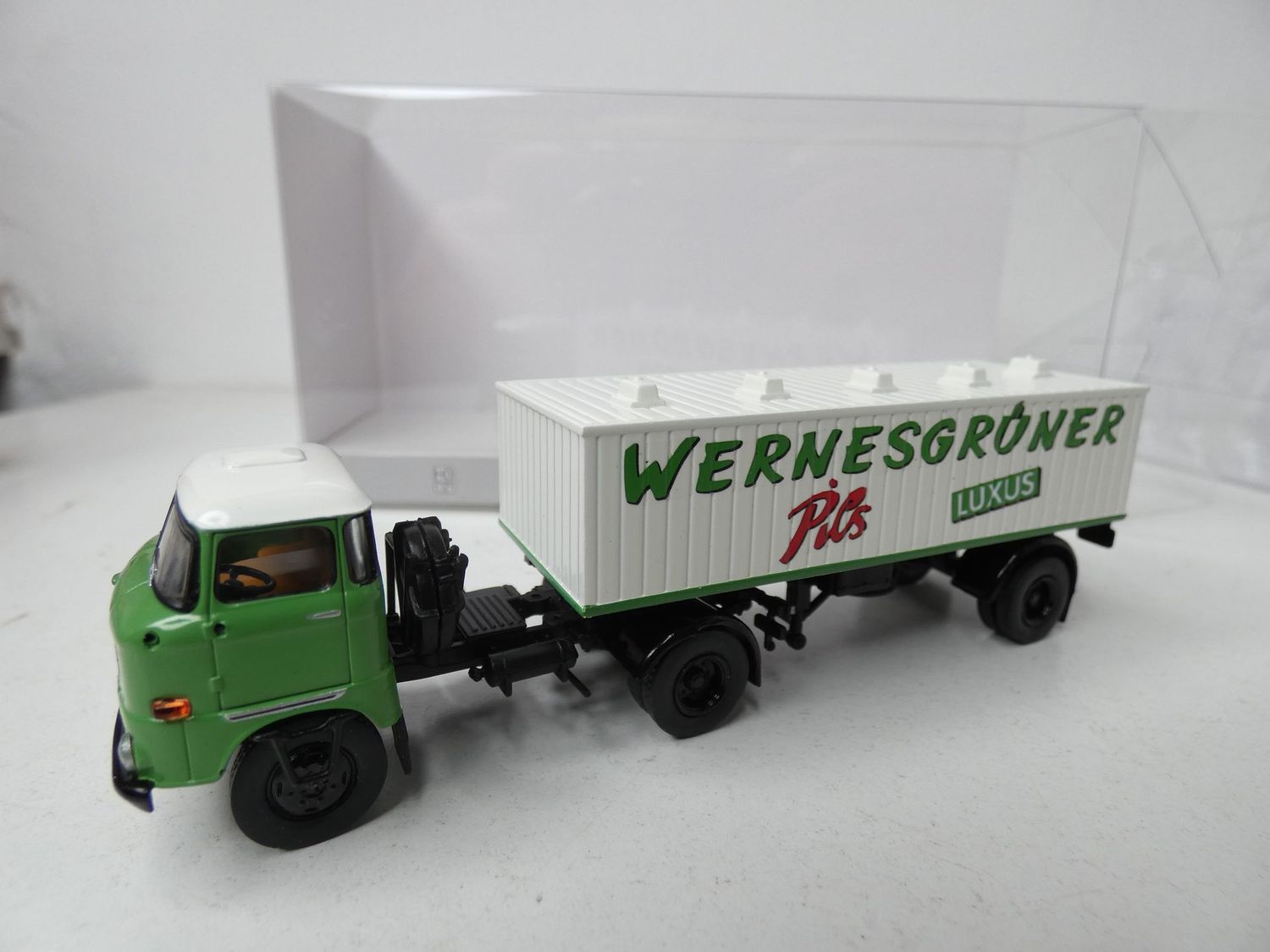 IFA W50 SZ "Wernesgrüner" von Brekina H0 in OVP