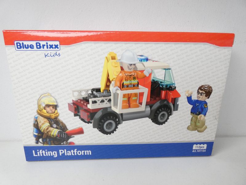 Blue Brixx Kids Feuer Rettung Arbeitsbühne Blue Brixx Kids Feuer Rettung Arbeitsbühne