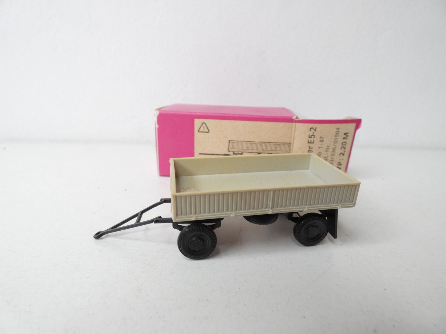 Anhänger E5-2 von Minicar H0 in OVP