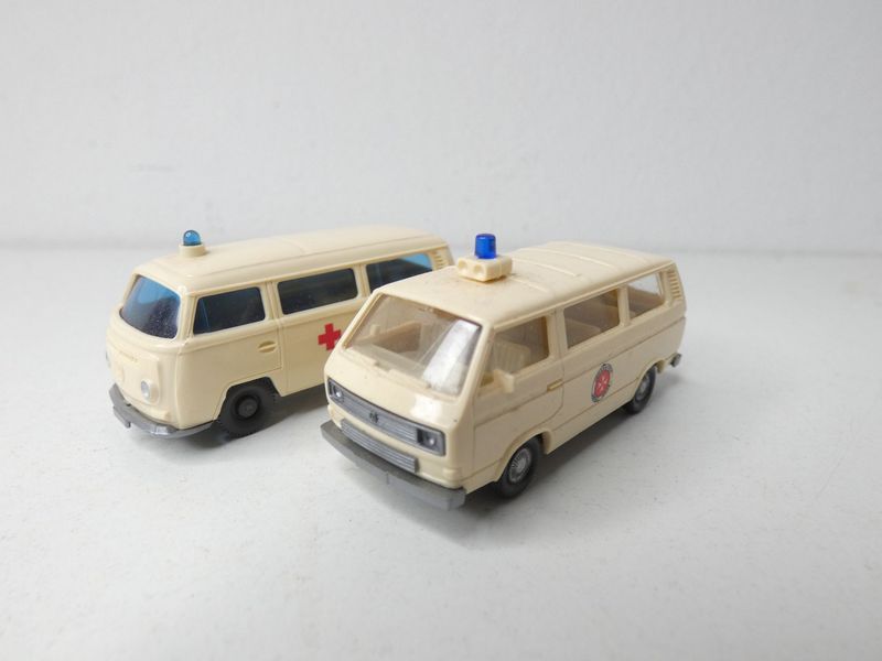 VW T2 Krankenwagen T3 Johanniter von Wiking H0 VW T2 Krankenwagen T3 Johanniter von Wiking H0
