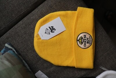 Cheeseboy Originals minimalist cuff knit beanie.