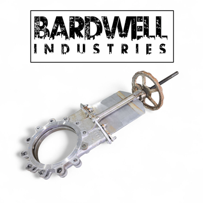 300mm 12&quot; Turnflo 316 Stainless Steel Knife Valve