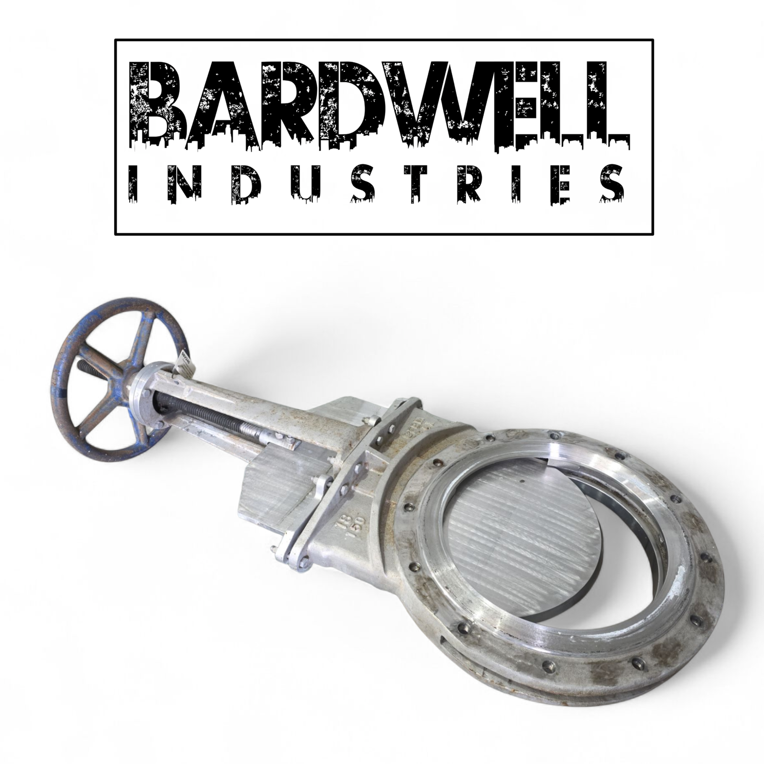 450mm 18&quot; Turnflo 316 Stainless Steel Knife Valve