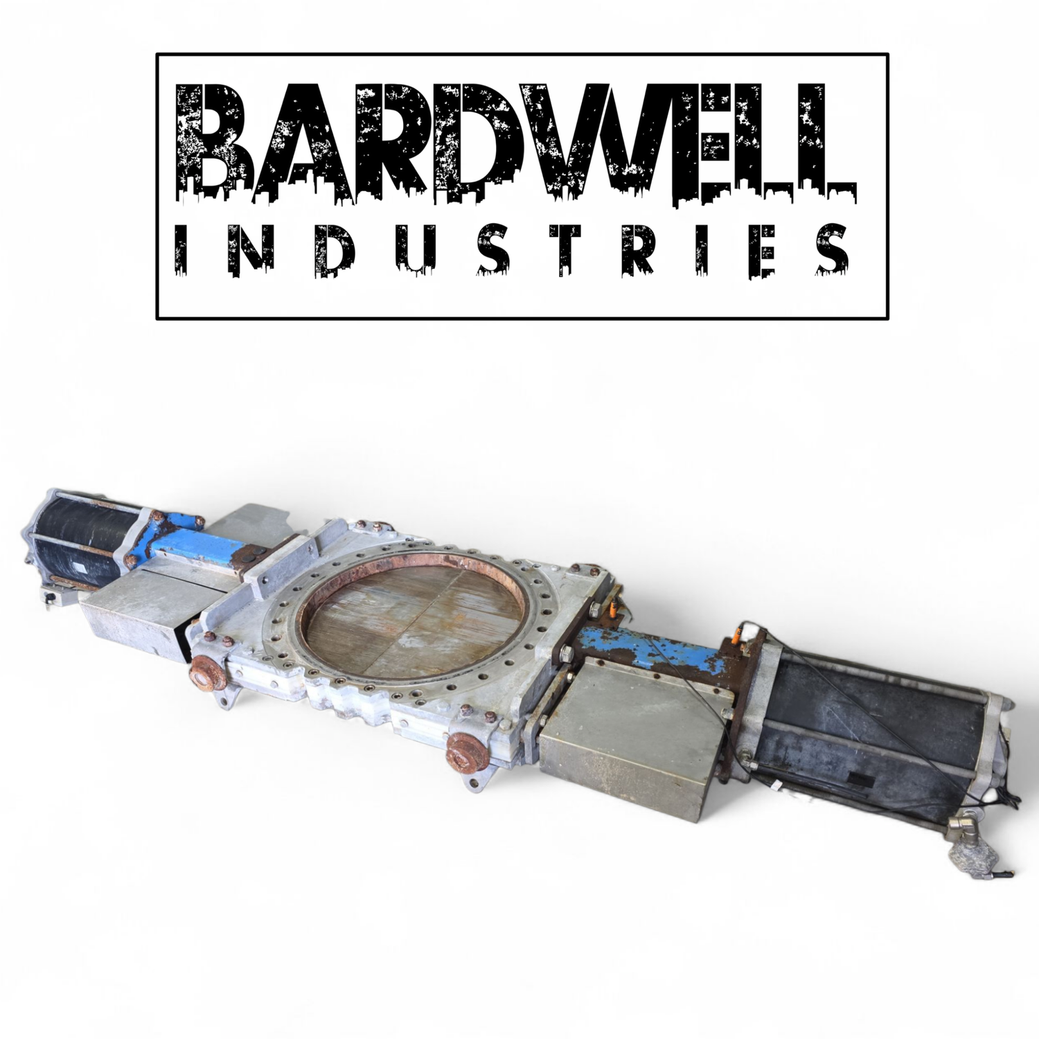 750mm (30&quot;) Orbinox Double Gate Pneumatic Knife Gate Valve – 316 Stainless Steel