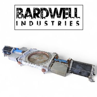 750mm (30&quot;) Orbinox Double Gate Pneumatic Knife Gate Valve – 316 Stainless Steel