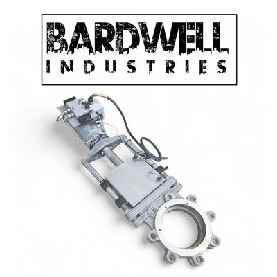 150mm 6&quot; Keystone pneumatic 316 Stainless Steel Knife Valve
