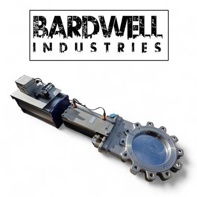 250mm 10&quot; Full Lug pneumatic 316 Stainless Steel Knife Valve