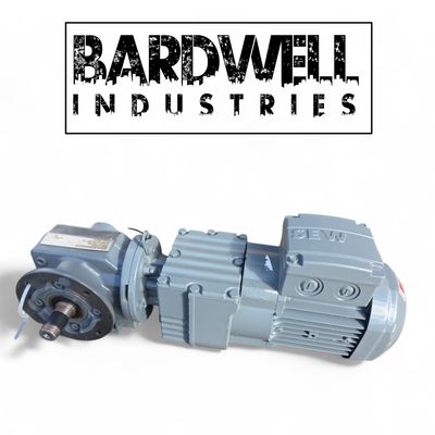 SEW-Eurodrive SF37 R17 DR63S4 Gearmotor – 0.12 kW – IP56 – 92Nm