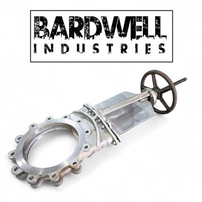 400mm 16" Turnflo 316 Stainless Steel Knife Valve