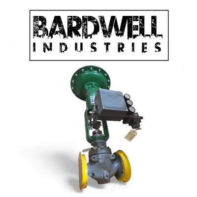 Fisher Control Valve Assembly – Model ET with 667 Actuator and 3582 Positioner - Size: 1½ inch