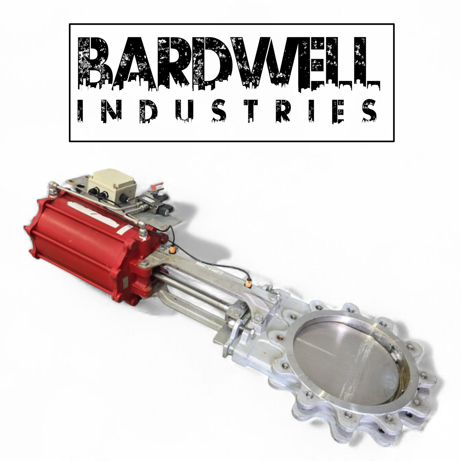 400mm 16" Vaas pneumatic 316 Stainless Steel Knife Valve