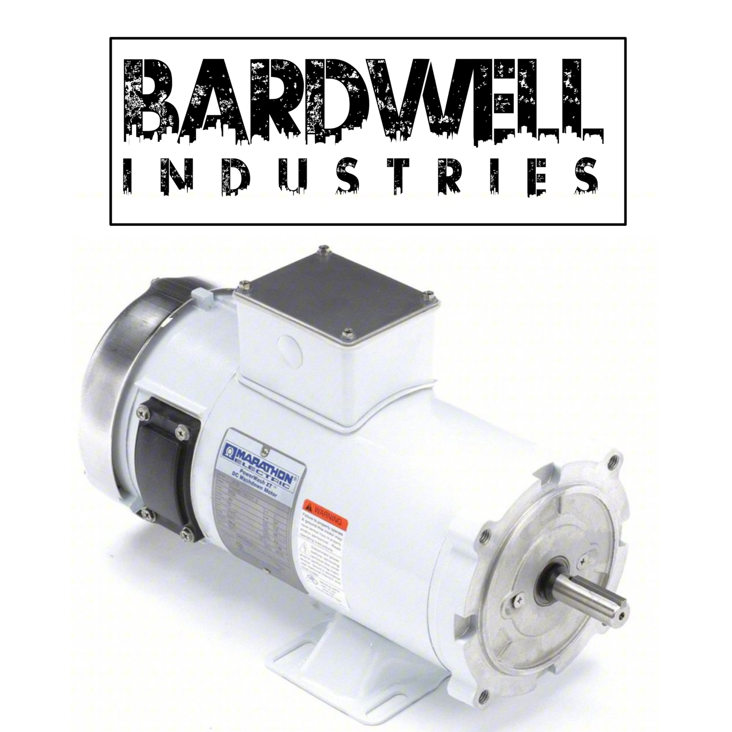 Marathon 1 HP DC Washdown Motor – Model 056E17W2001 – 90V DC – TEFC