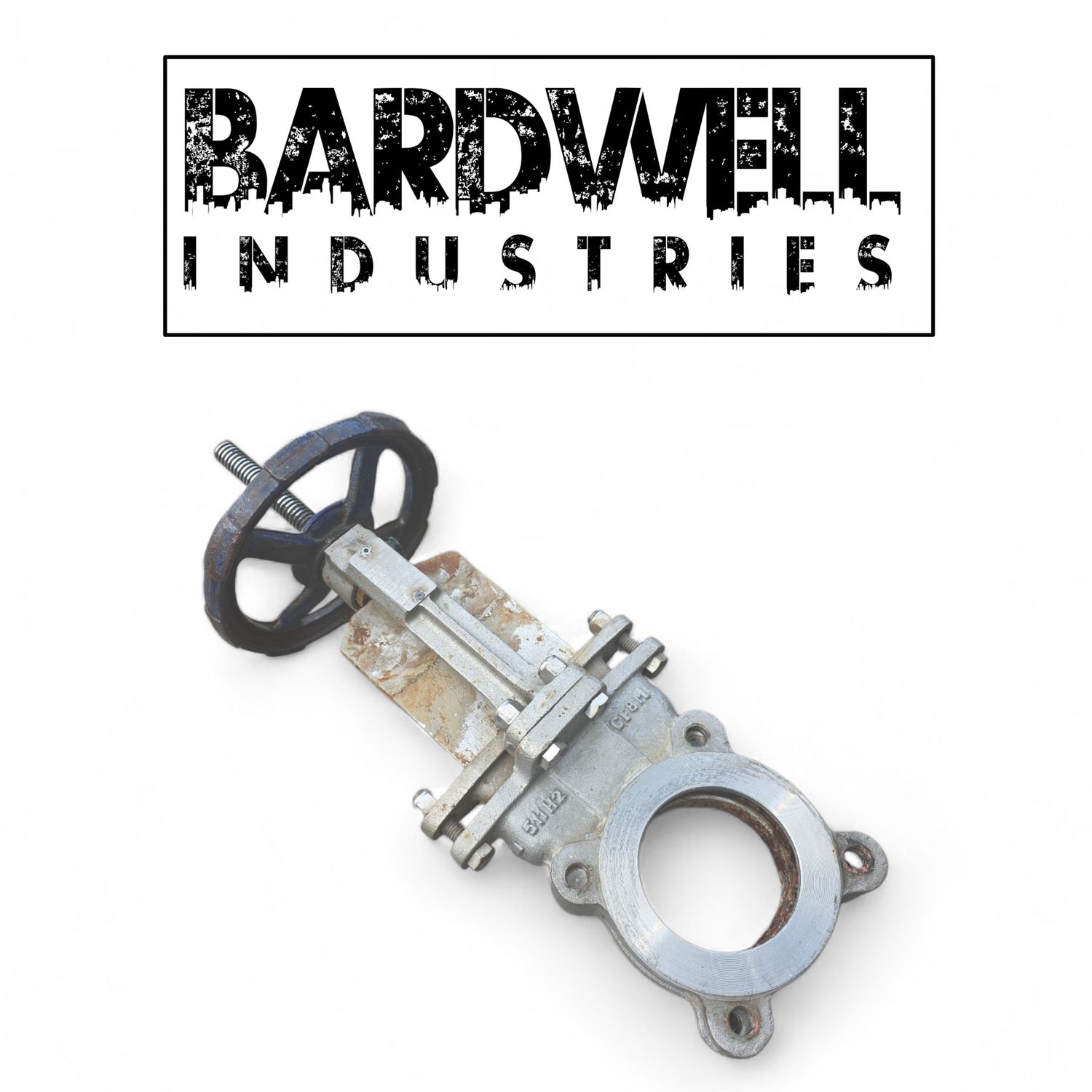 100mm 4" Turnflo 316 Stainless Steel Knife Valve