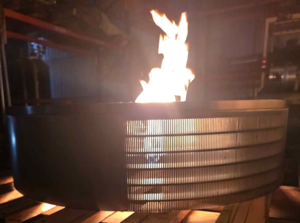Stainless Steel Fire Pit – 900 mm Dia x 250 mm High