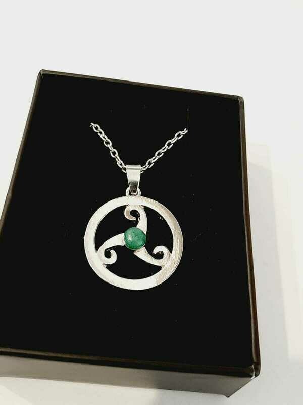 &quot;Forever&quot; -  Sterling Silver Celtic Triskele