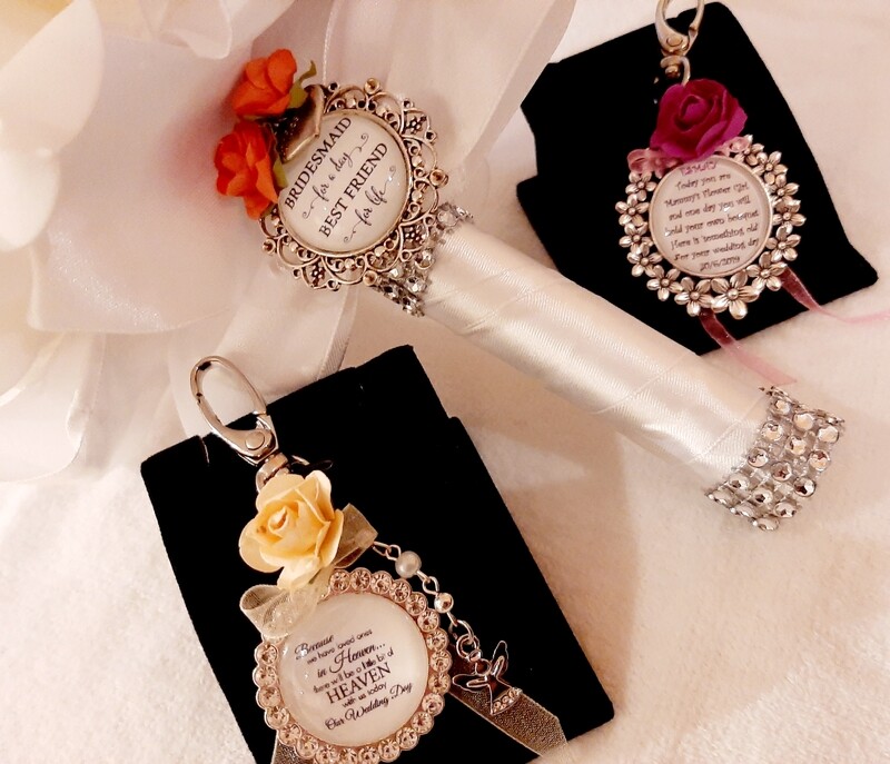 Bridesmaid / Maid of Honour Bouquet Clip