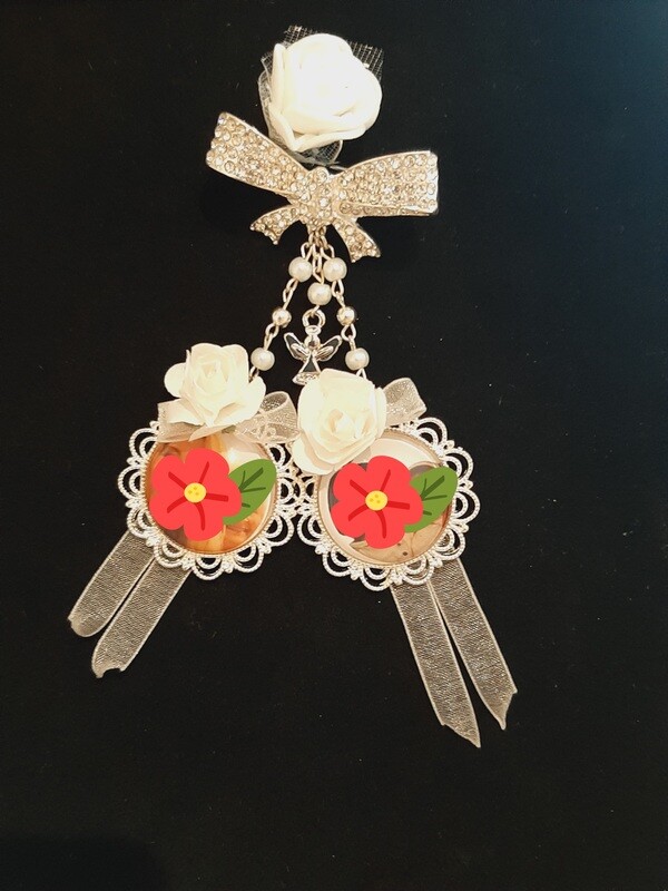 &quot;Missed&quot; - Double Bouquet Pin