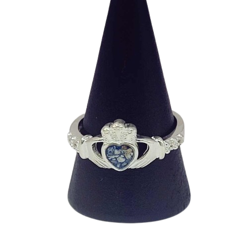 &quot;Forever&quot; -   Sterling Silver Claddagh Ring