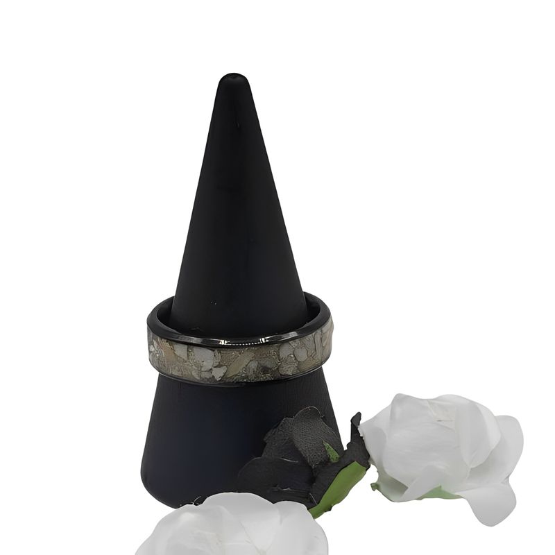 "Forever" -  Stainless Steel Band  Ring