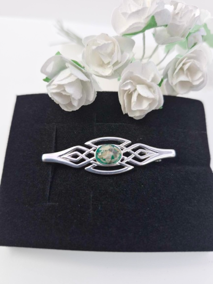 "Forever" -  Sterling Silver Brooch Large