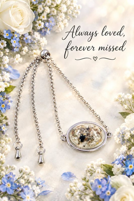 "Forever" - Oval Bangle