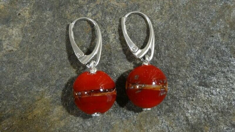 Boucles d'oreilles - Flam' passion