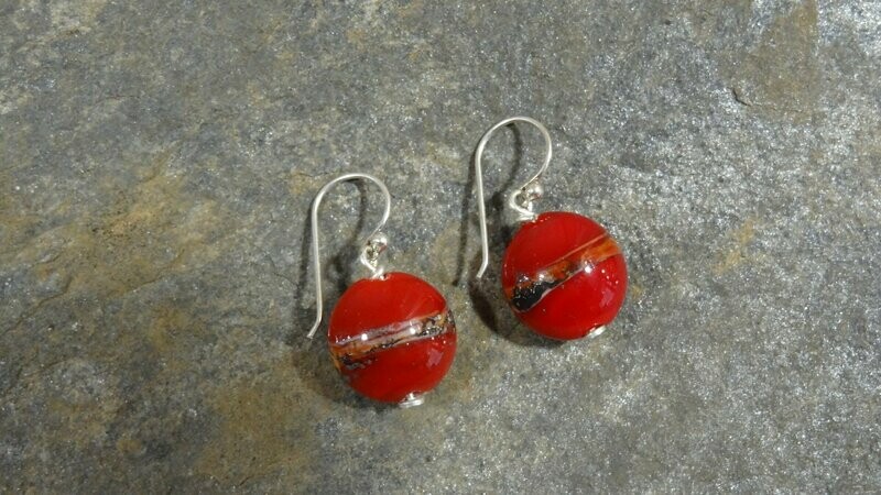 Boucles d'oreilles - Flam' passion
