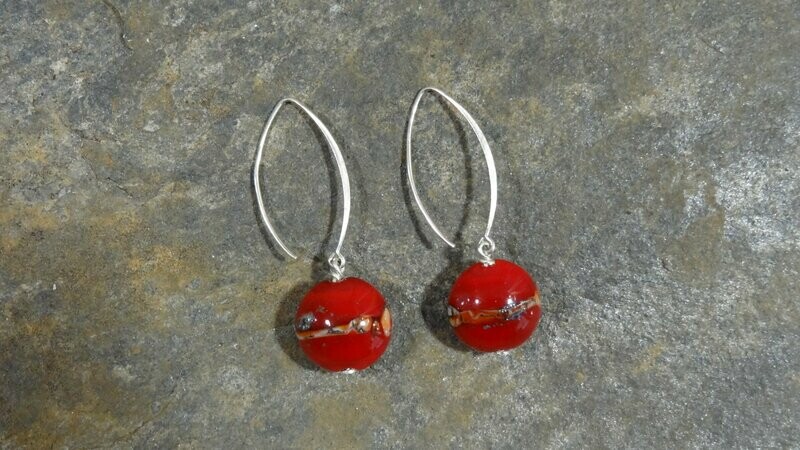 Boucles d'oreilles - Flam' passion