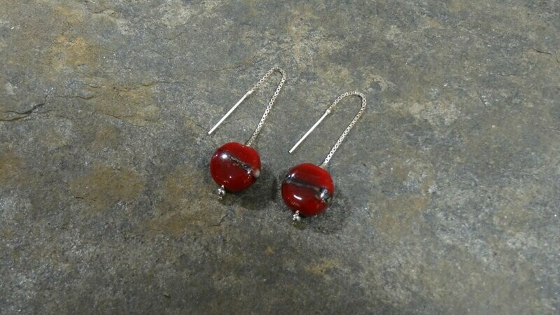 Boucles d'oreilles - Flam' passion