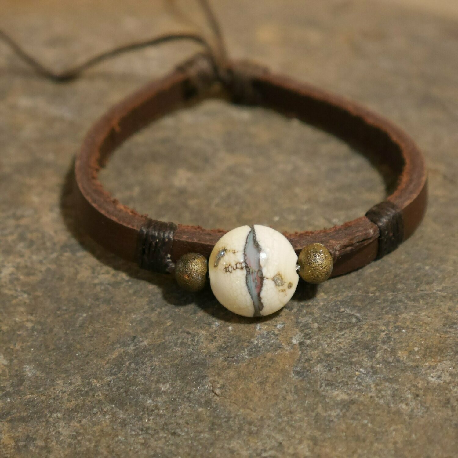 Bracelet cuir - Conques