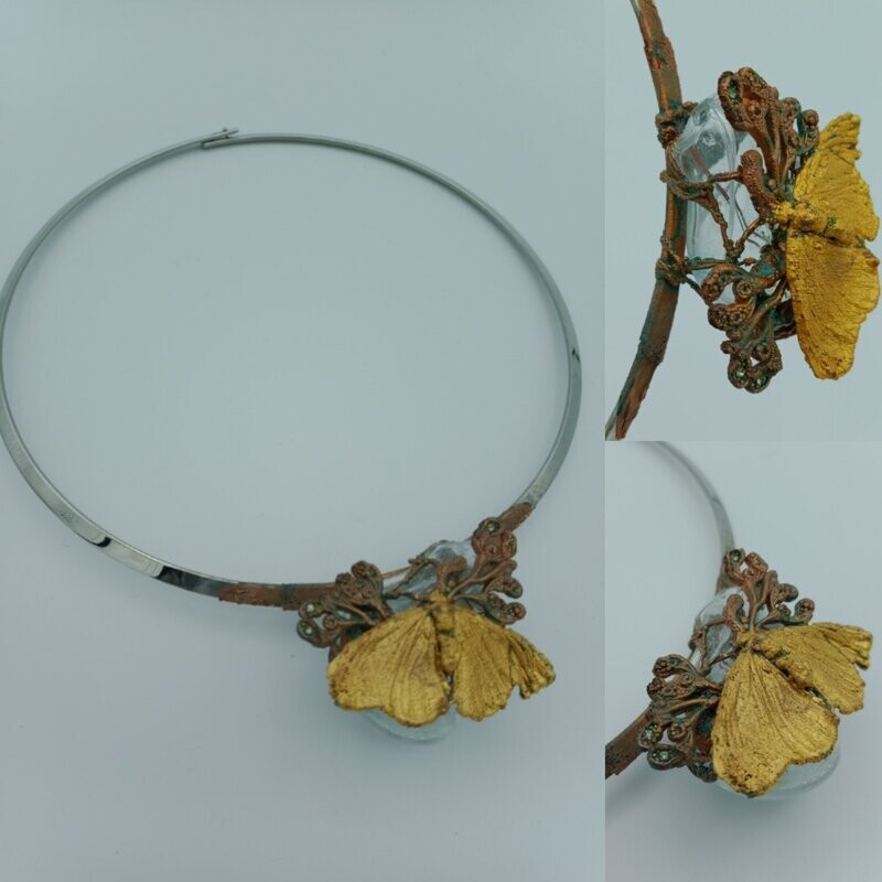Collier - Organic papillon