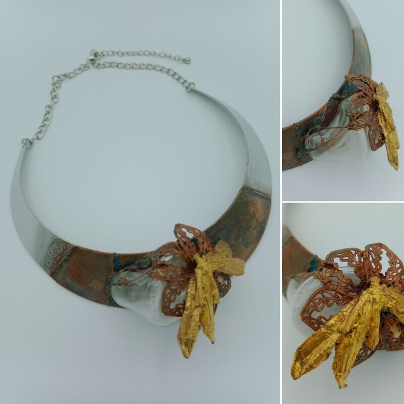 Collier - Organic libellule