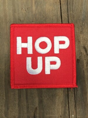 Hop Up Block Logo Sew-On Patch