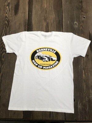 Hop Up Bonneville Decal T-shirt White Pre-Order