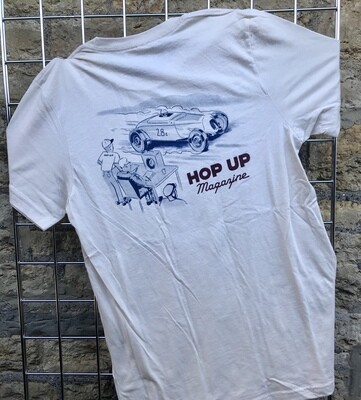 Hop Up Lakes Timing T Roadster Short Sleeve T-Shirt Cream