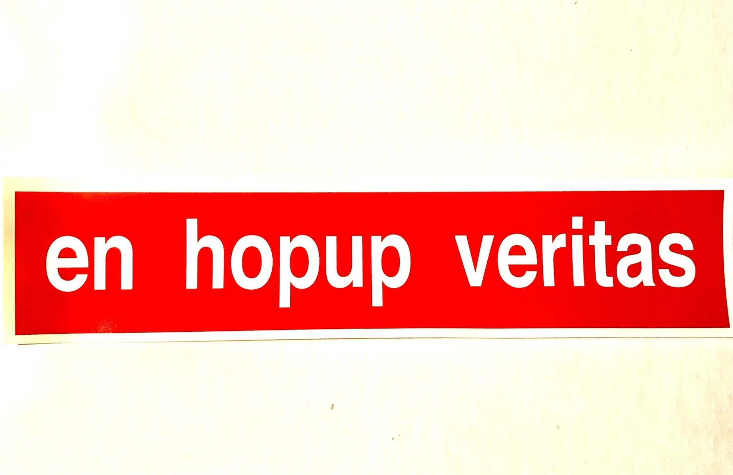 En Hop Up Veritas Sticker