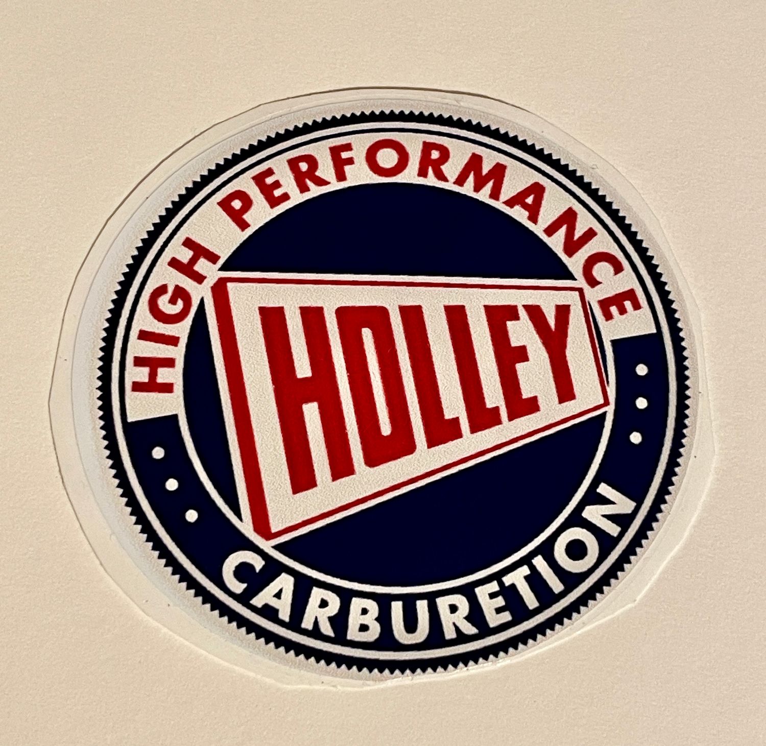Vintage Holley Carbs Logo Sticker