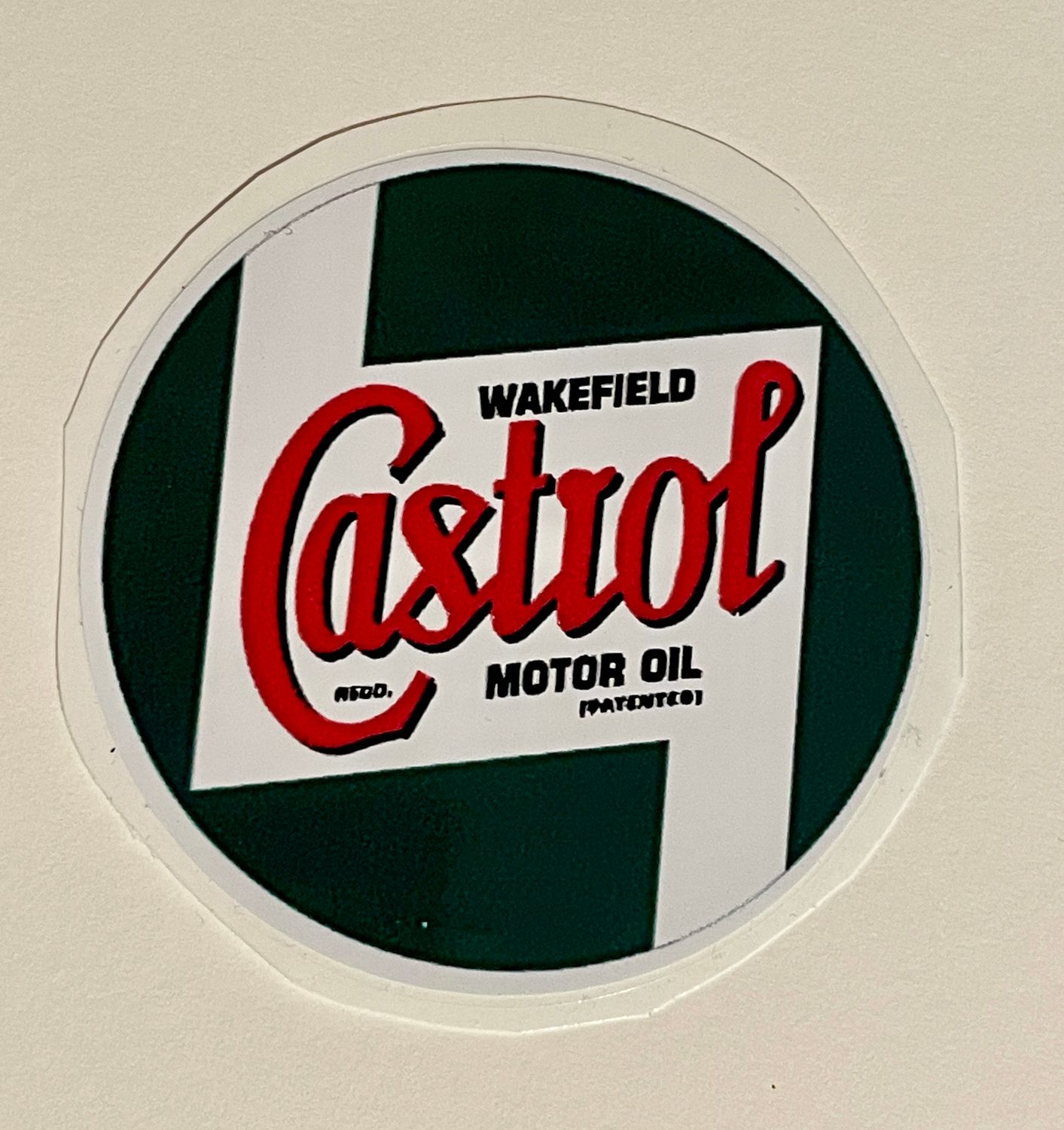 Vintage Castrol Oil logo Sticker