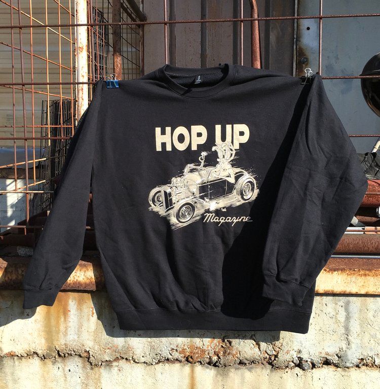 Hop Up Jeff Norwell &#39;Jackalope&#39;  Long Sleeve Sweat-shirt Black PRE-ORDER