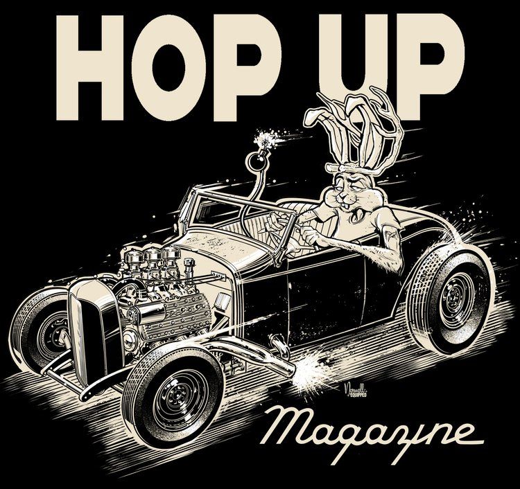Hop Up Jeff Norwell &#39;Jackalope&#39;  Short Sleeve T-shirt Black XL