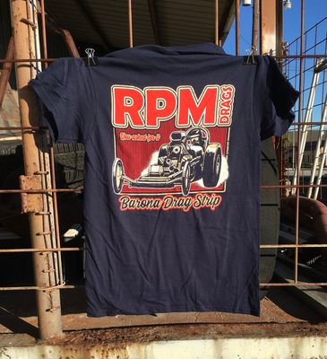 RPM Drags FED Short Sleeve T-shirt Black PRE-ORDER
