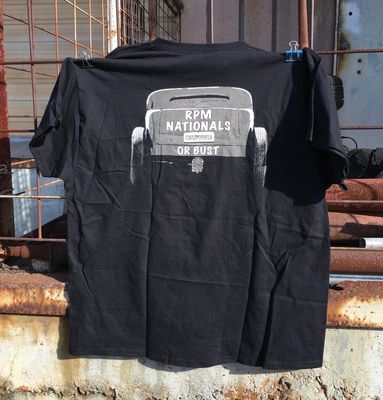 RPM Nationals or Bust Short Sleeve T-shirt Black PRE-ORDER