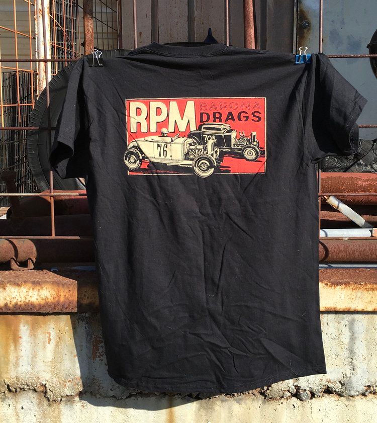 RPM Barona Drags Short Sleeve T-shirt Black XL