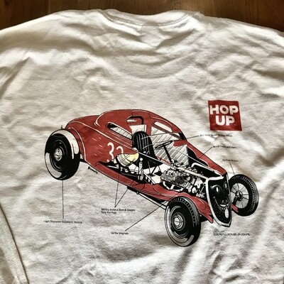 Hop Up Magazine Lakes Coupe Cutaway Long Sleeve T LAST ONE!