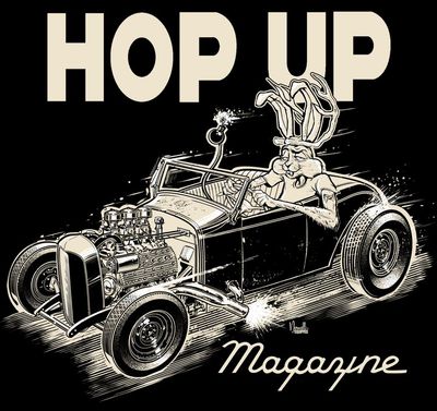 Hop Up Norwell 'Jackalope'  Short Sleeve T-shirt Black