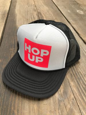 Hop Up Mesh Trucker Cap Black/Grey