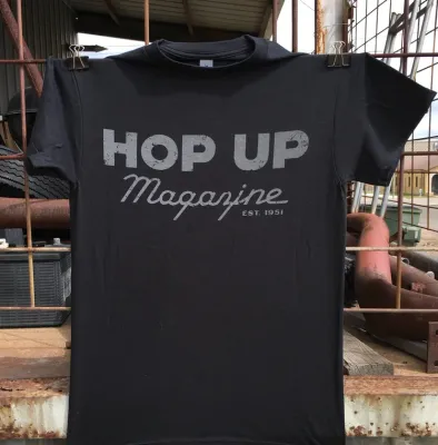 Hop Up Magazine 1951 T-shirt Black on Black PRE-ORDER