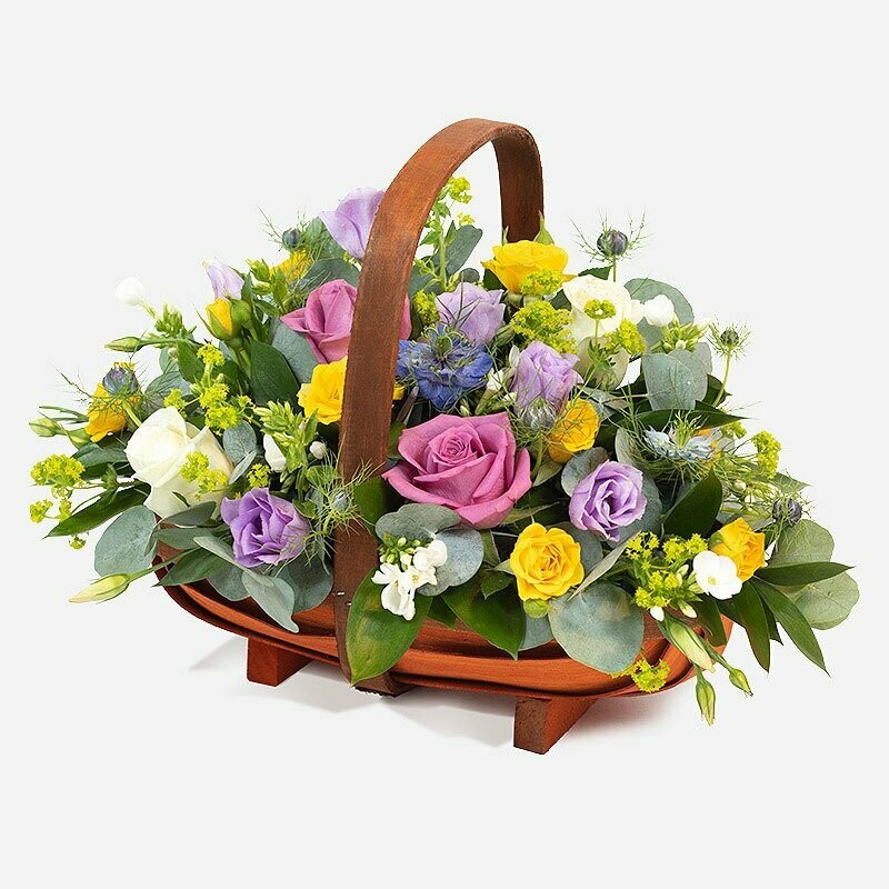 Florist Choice  Pastel Trug : From £45.00